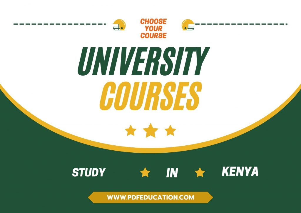 choose a course in Kenya