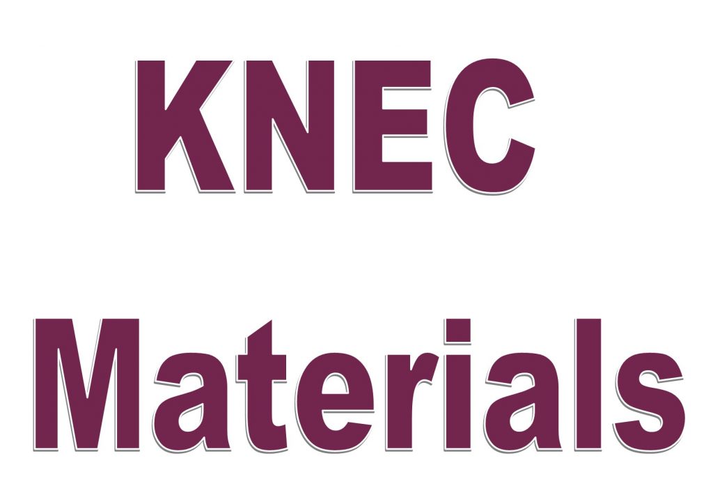 KNEC Materials